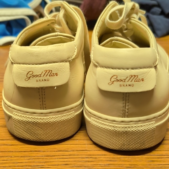 Good Man Brand Men's Cream Sneakers - Picture 5 of 14